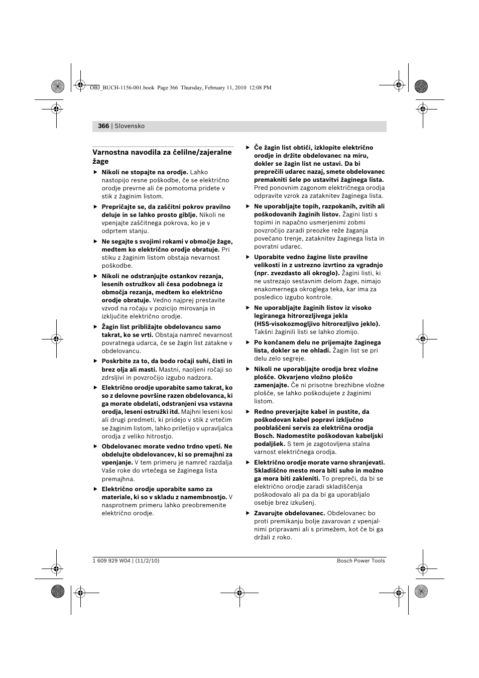 Bosch GCM 10 J Professional User Manual | Page 366 / 470