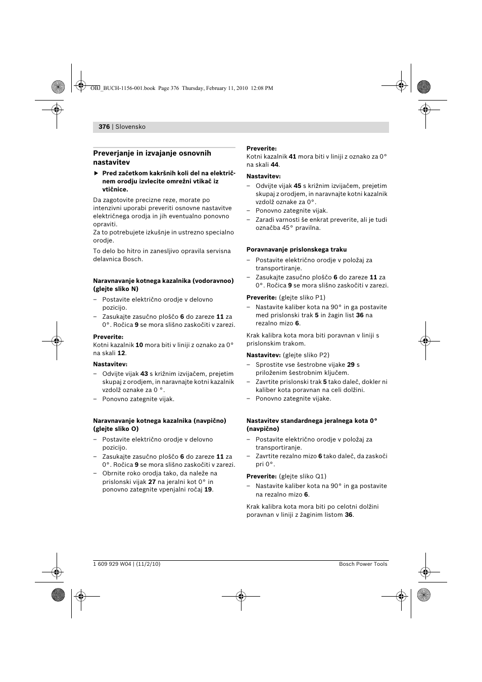 Bosch GCM 10 J Professional User Manual | Page 376 / 470