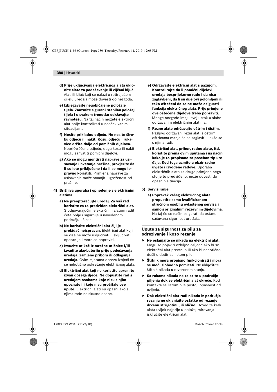 Bosch GCM 10 J Professional User Manual | Page 380 / 470