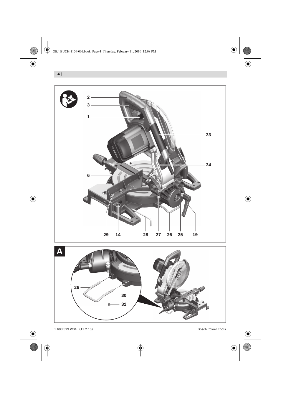 Bosch GCM 10 J Professional User Manual | Page 4 / 470