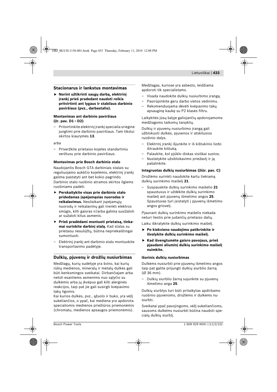 Bosch GCM 10 J Professional User Manual | Page 433 / 470