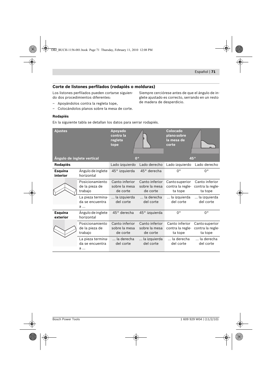 Bosch GCM 10 J Professional User Manual | Page 71 / 470