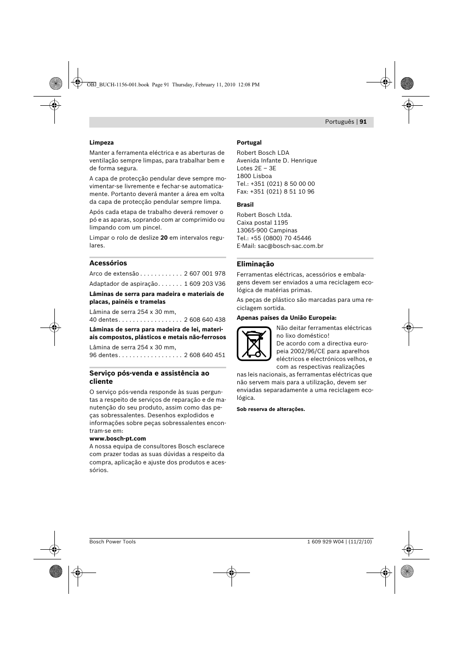 Bosch GCM 10 J Professional User Manual | Page 91 / 470