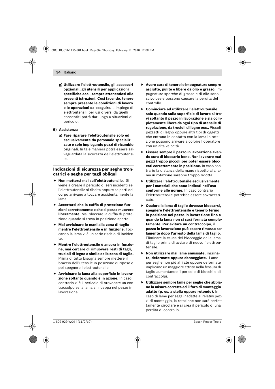 Bosch GCM 10 J Professional User Manual | Page 94 / 470