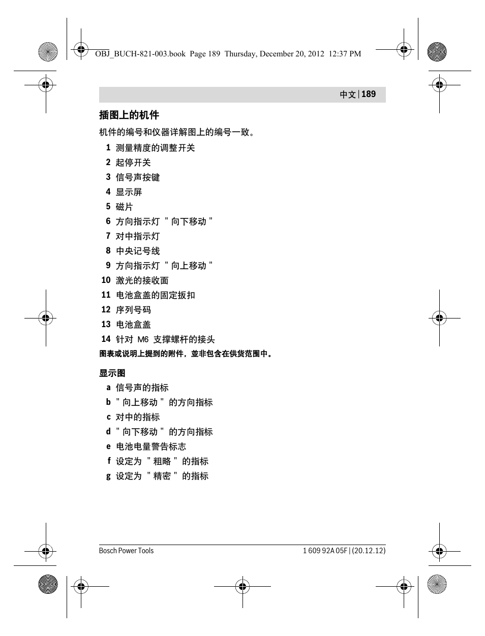 Bosch LR 2 Professional User Manual | Page 189 / 239