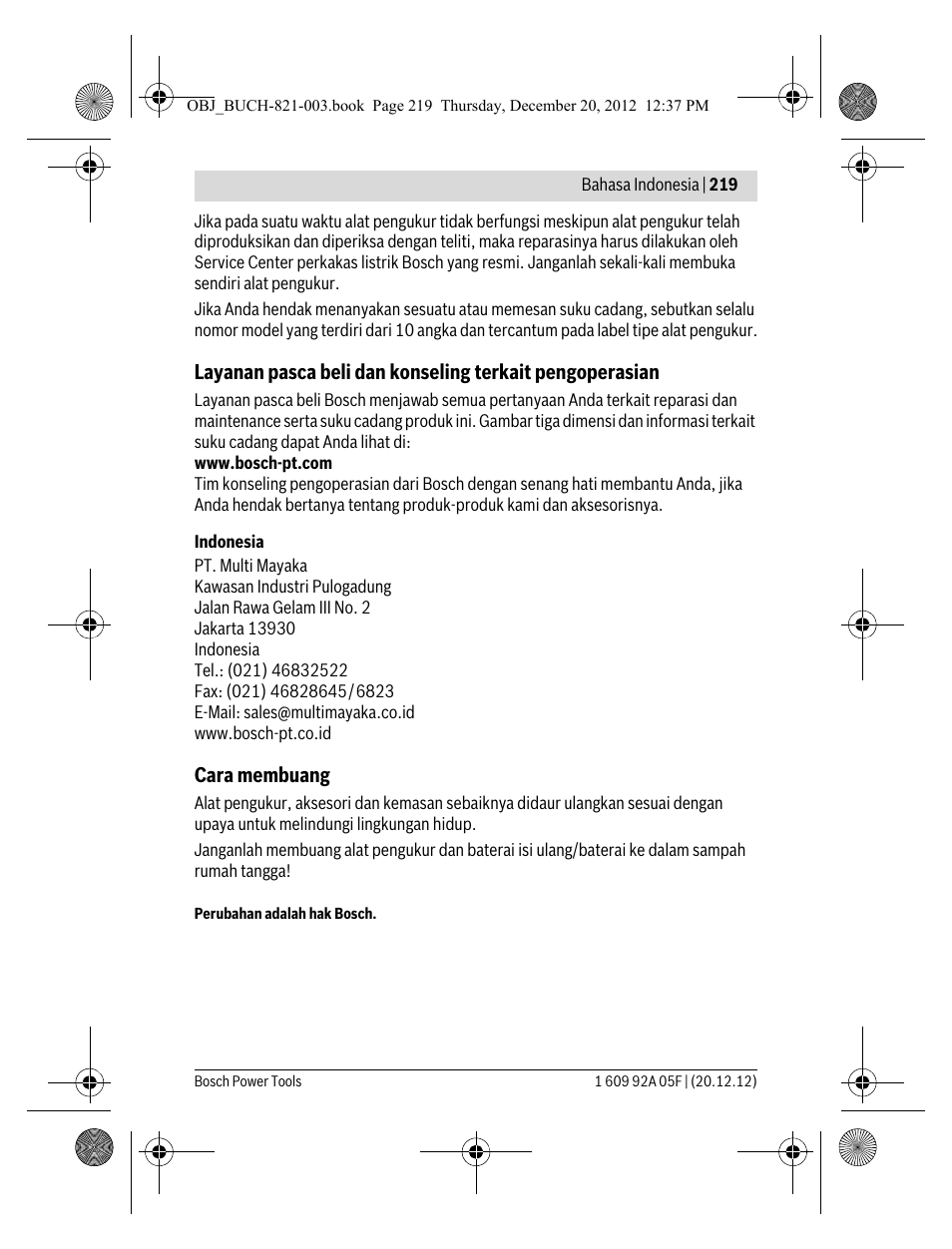 Bosch LR 2 Professional User Manual | Page 219 / 239