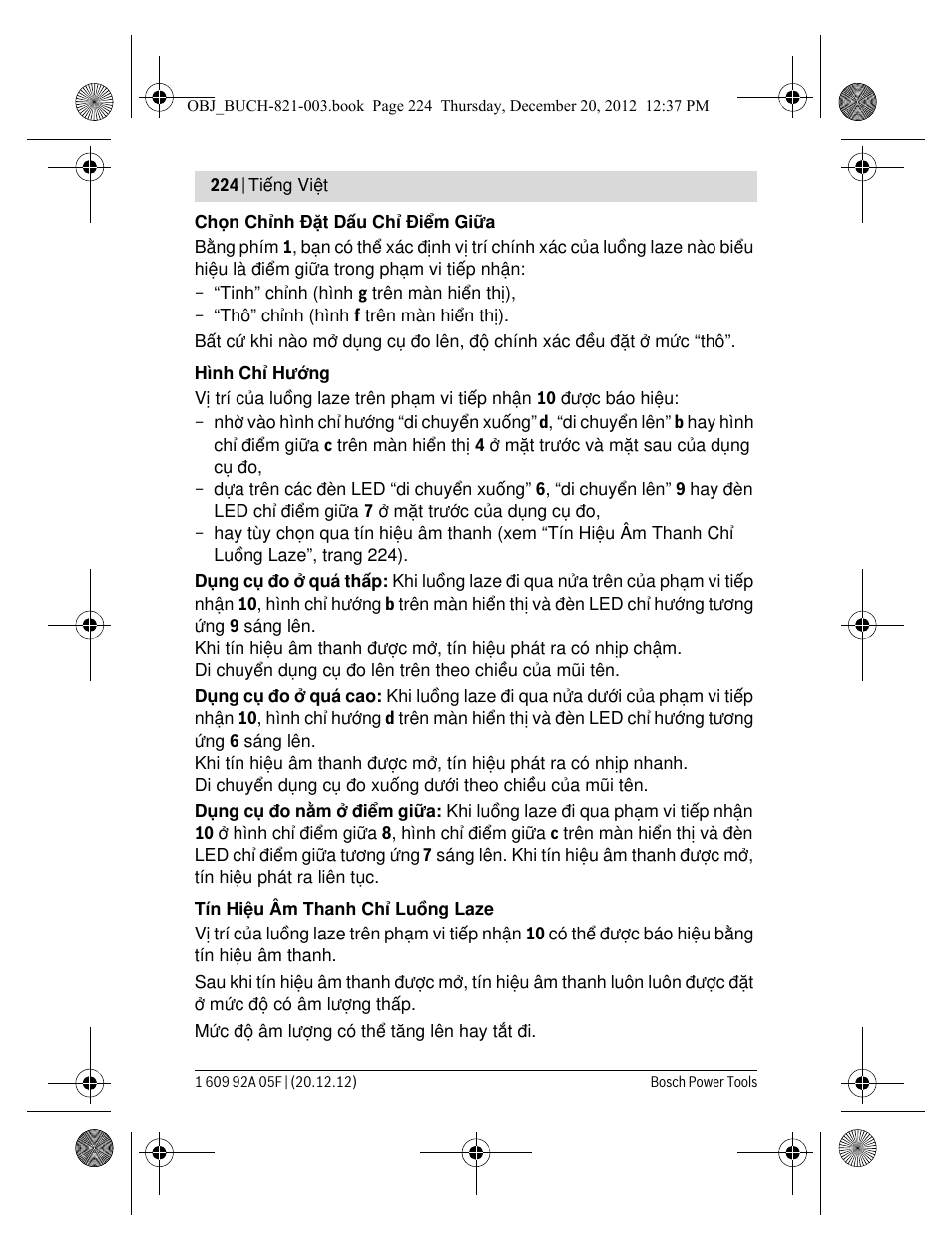 Bosch LR 2 Professional User Manual | Page 224 / 239