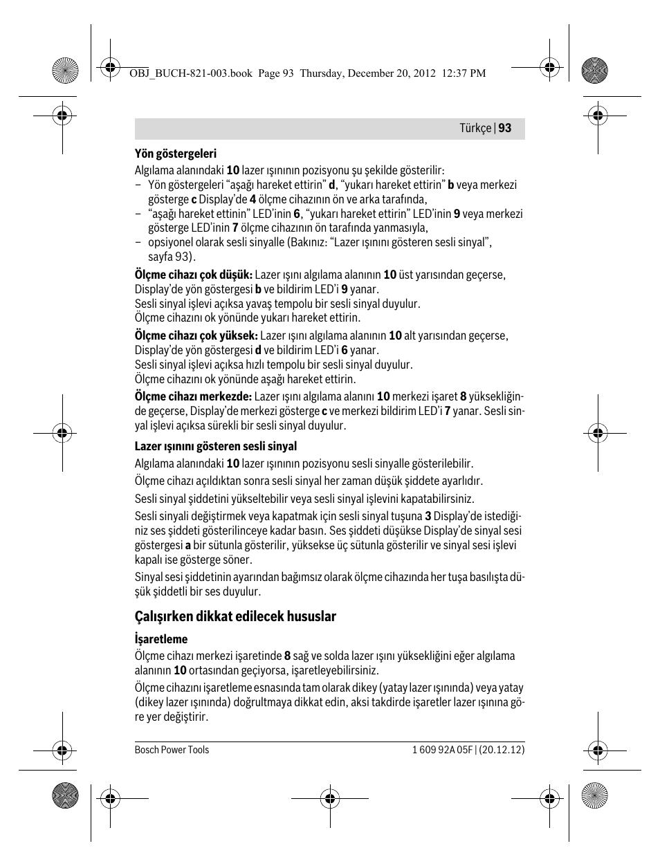 Bosch LR 2 Professional User Manual | Page 93 / 239