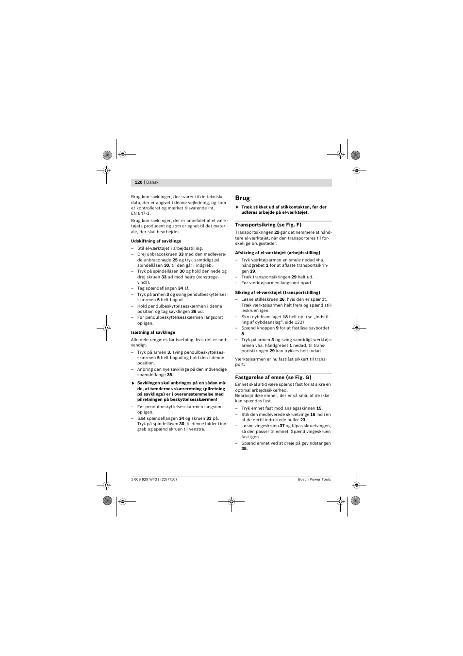 Brug | Bosch PCM 7 S User Manual | Page 120 / 384