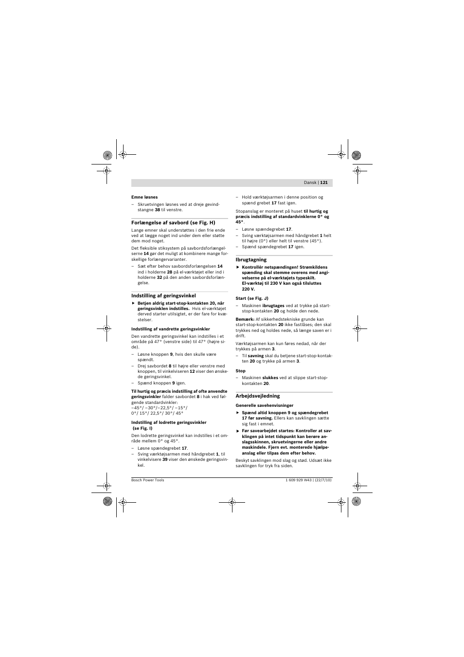 Bosch PCM 7 S User Manual | Page 121 / 384