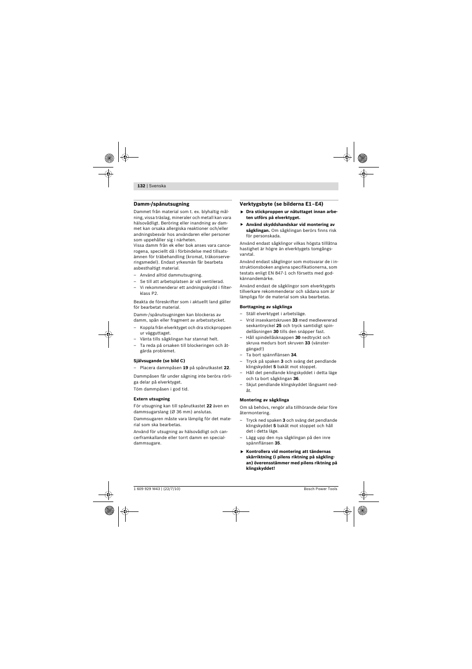Bosch PCM 7 S User Manual | Page 132 / 384