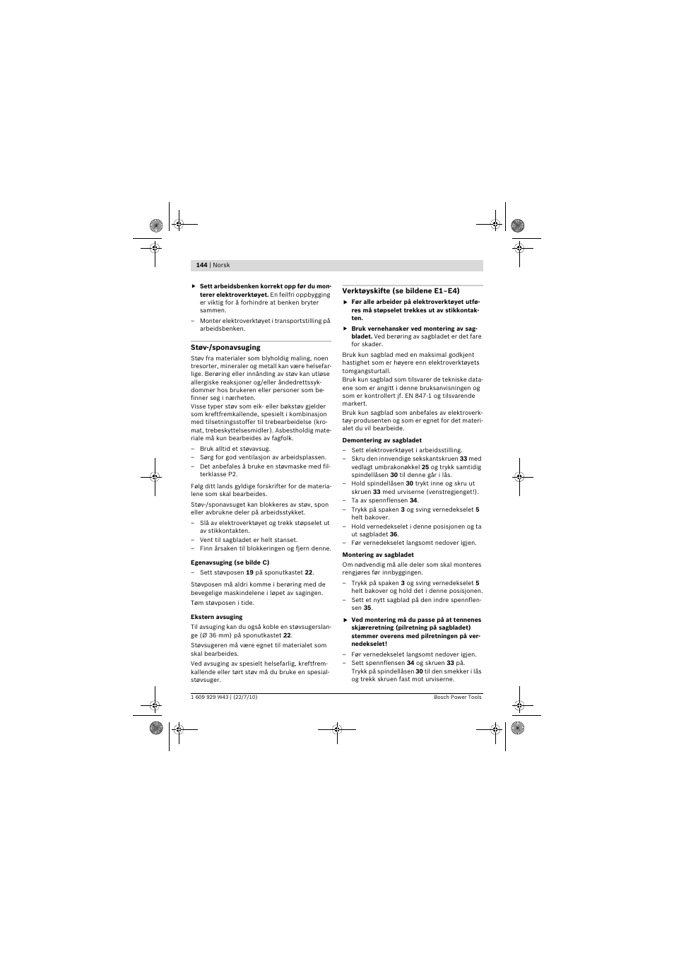 Bosch PCM 7 S User Manual | Page 144 / 384