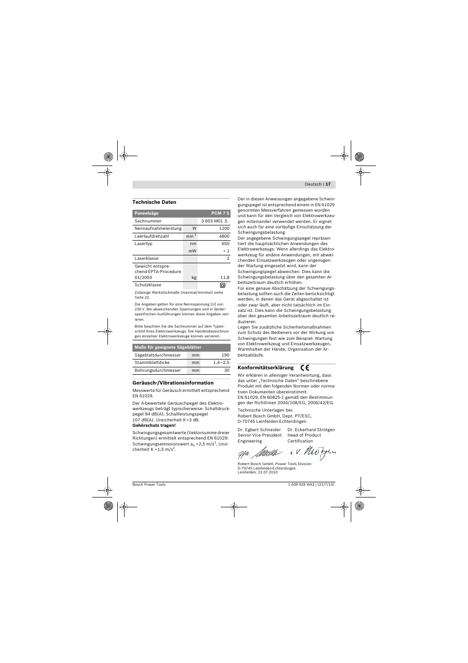 Bosch PCM 7 S User Manual | Page 17 / 384