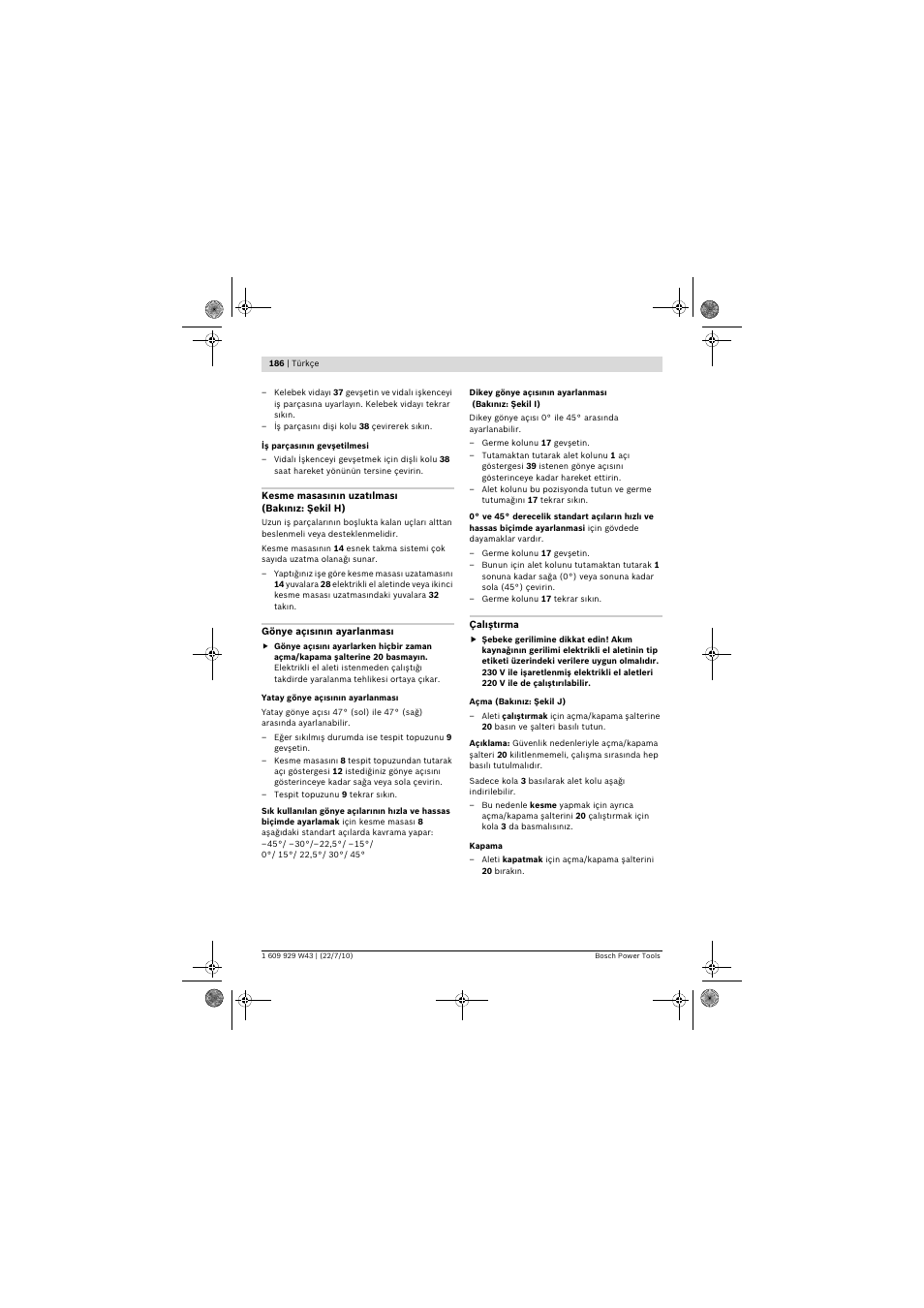 Bosch PCM 7 S User Manual | Page 186 / 384