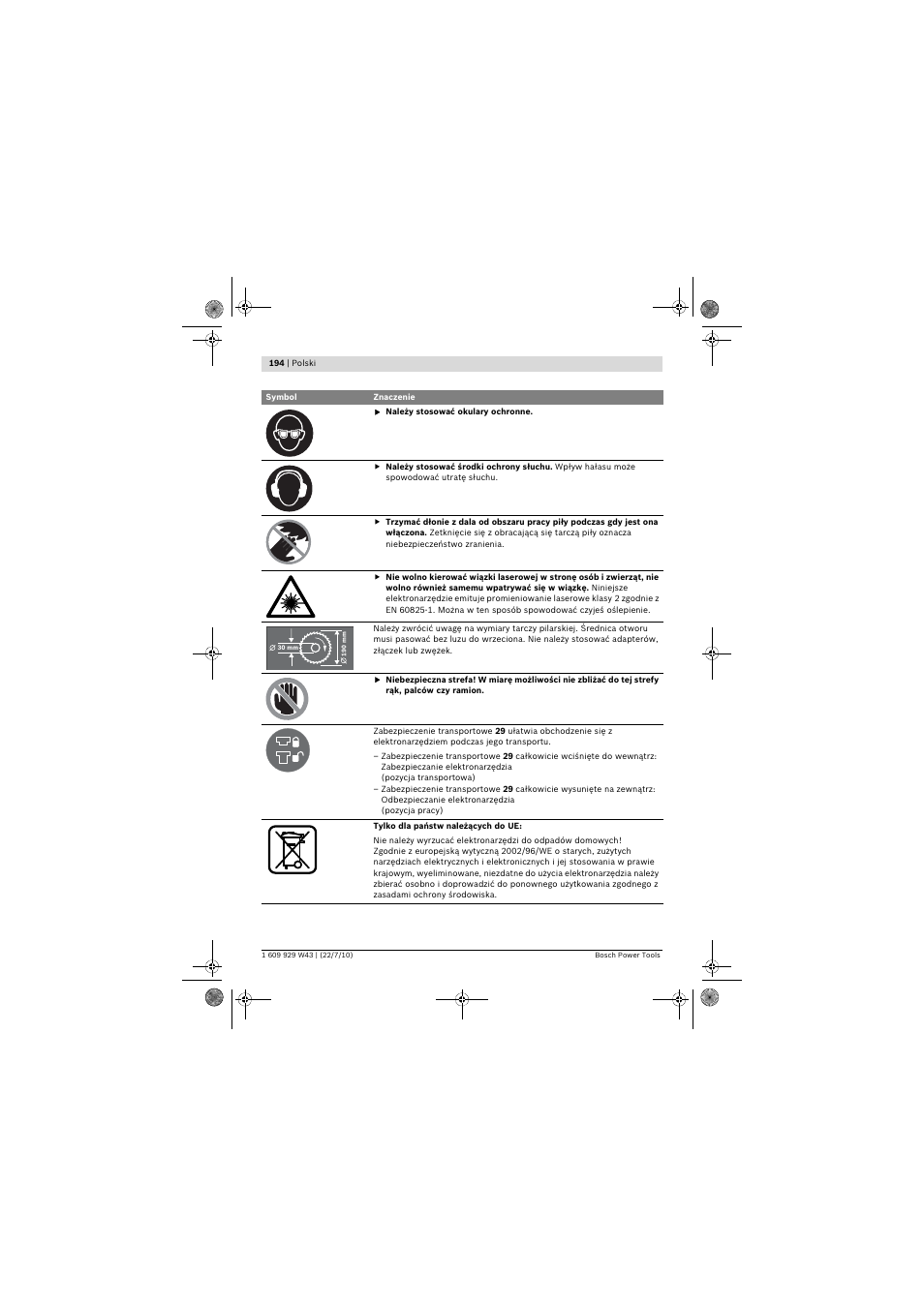 Bosch PCM 7 S User Manual | Page 194 / 384