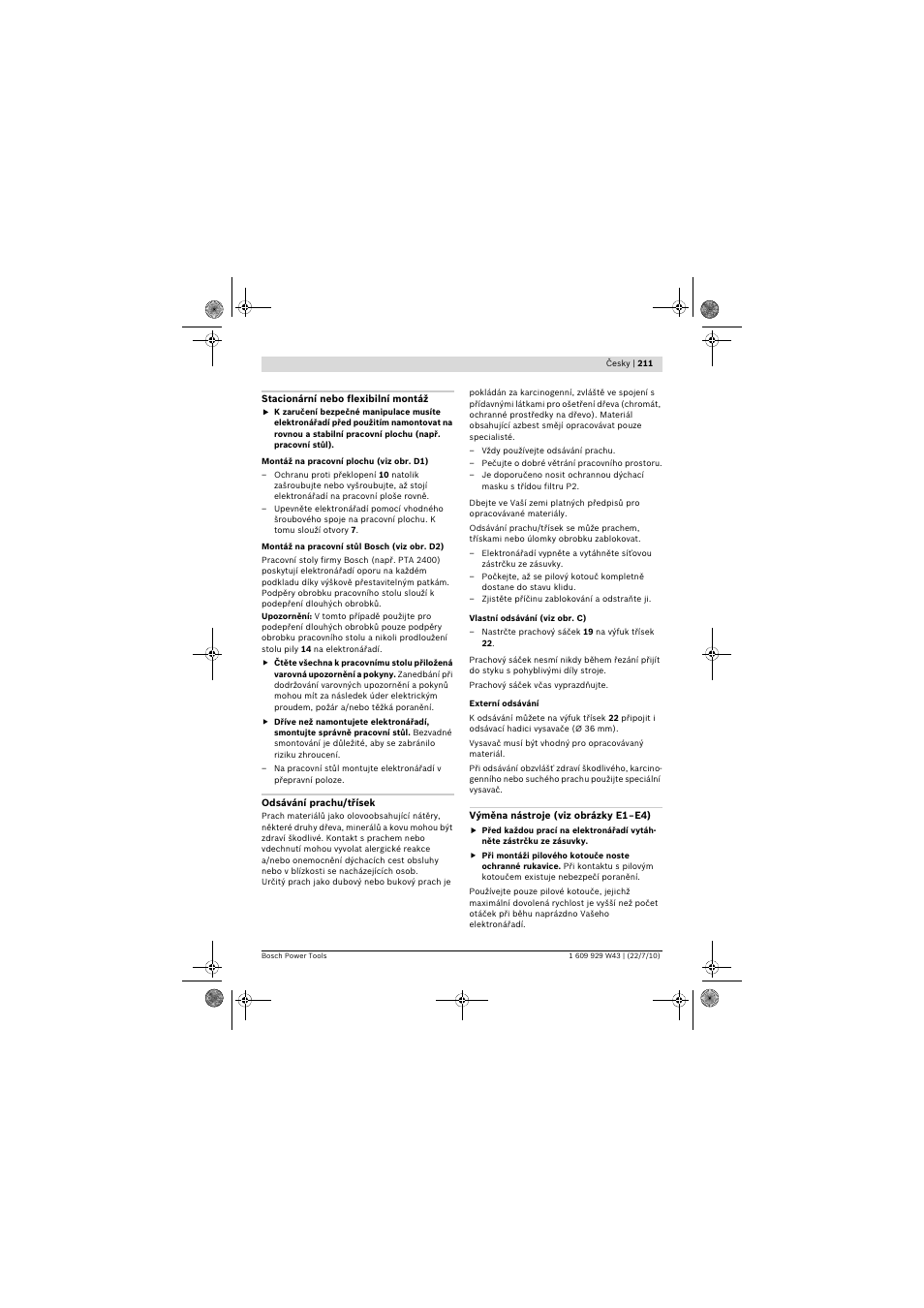 Bosch PCM 7 S User Manual | Page 211 / 384