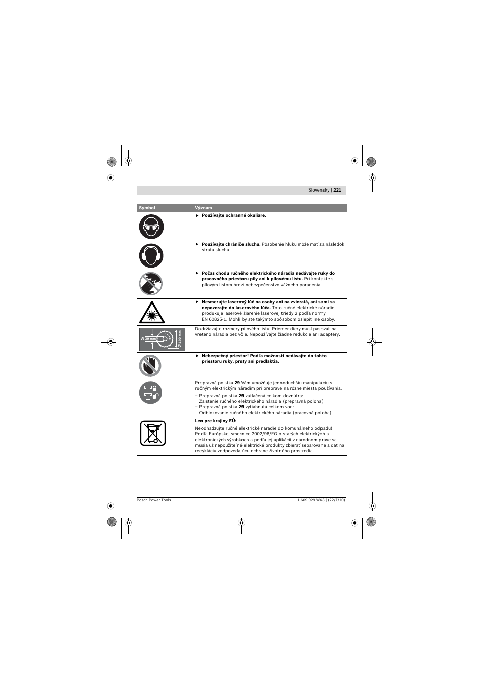 Bosch PCM 7 S User Manual | Page 221 / 384