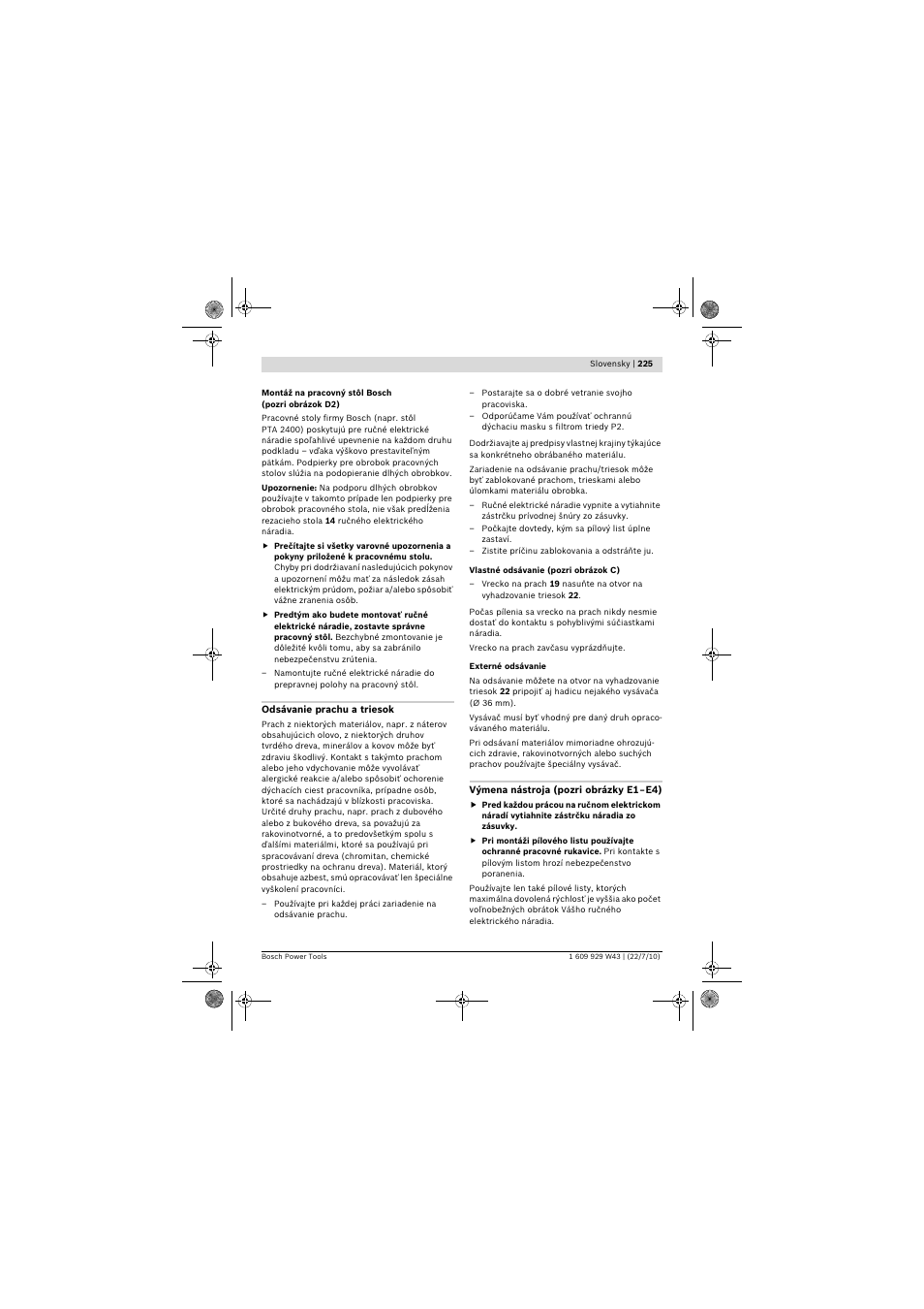 Bosch PCM 7 S User Manual | Page 225 / 384