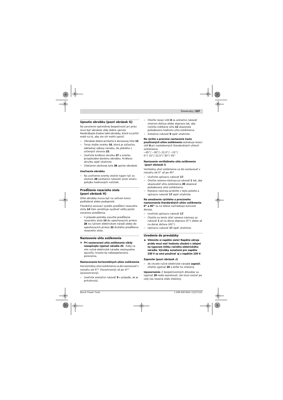 Bosch PCM 7 S User Manual | Page 227 / 384