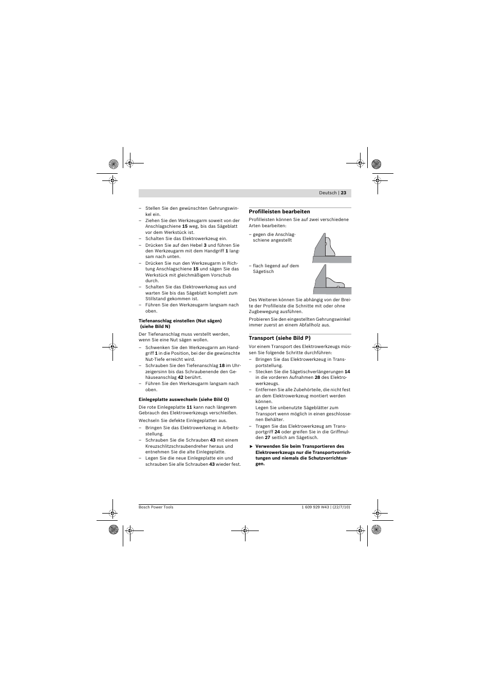 Bosch PCM 7 S User Manual | Page 23 / 384