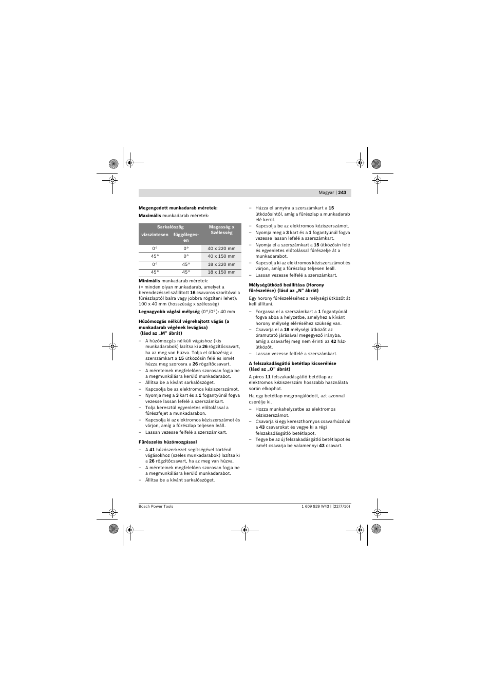 Bosch PCM 7 S User Manual | Page 243 / 384