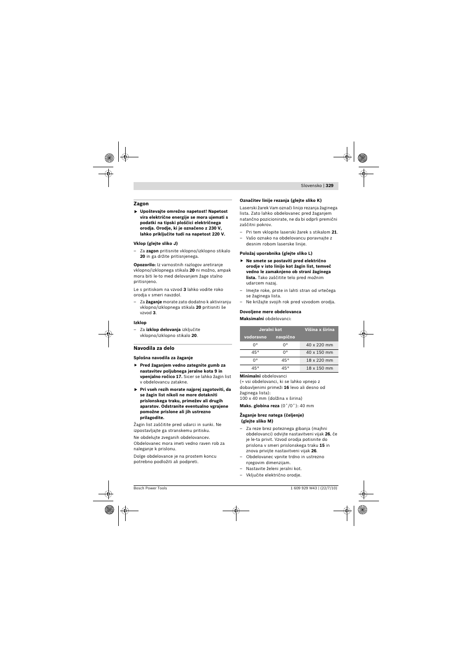 Bosch PCM 7 S User Manual | Page 329 / 384