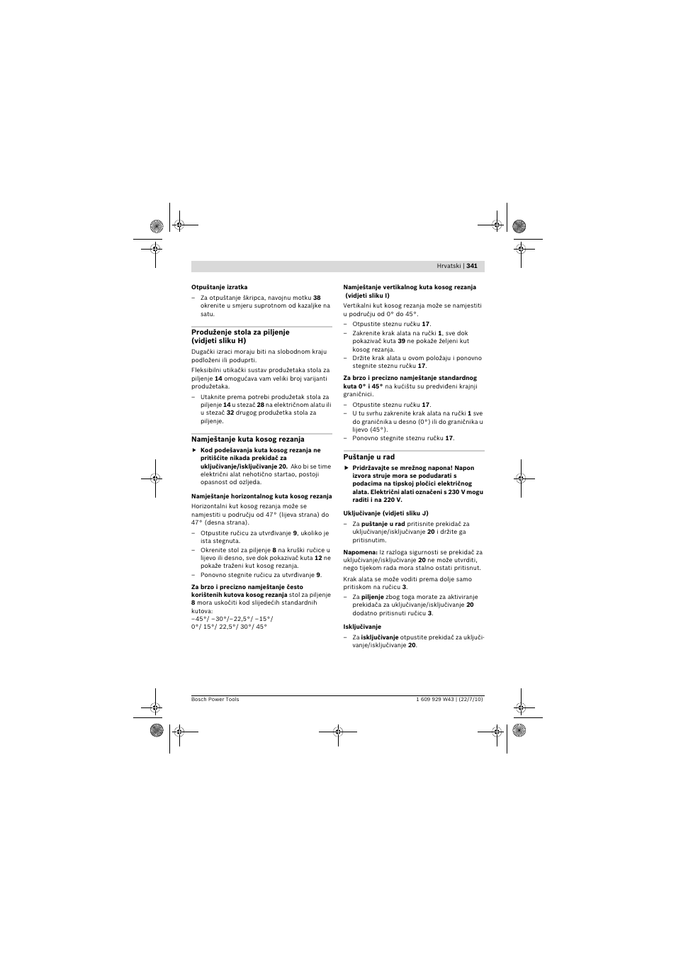 Bosch PCM 7 S User Manual | Page 341 / 384