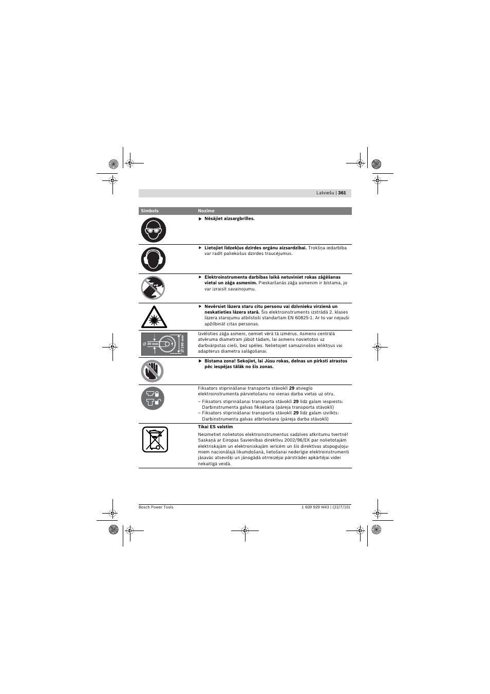 Bosch PCM 7 S User Manual | Page 361 / 384