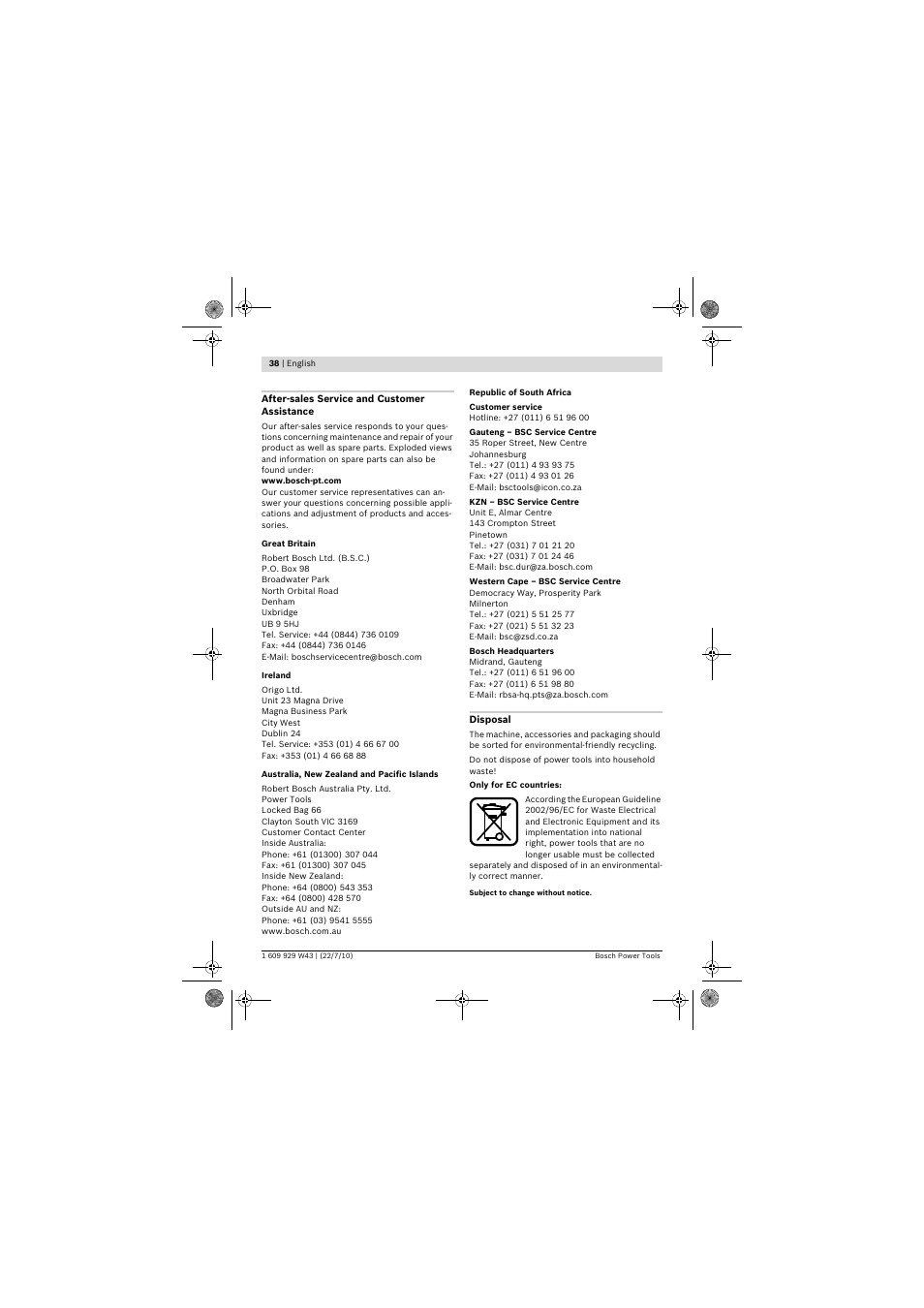 Bosch PCM 7 S User Manual | Page 38 / 384
