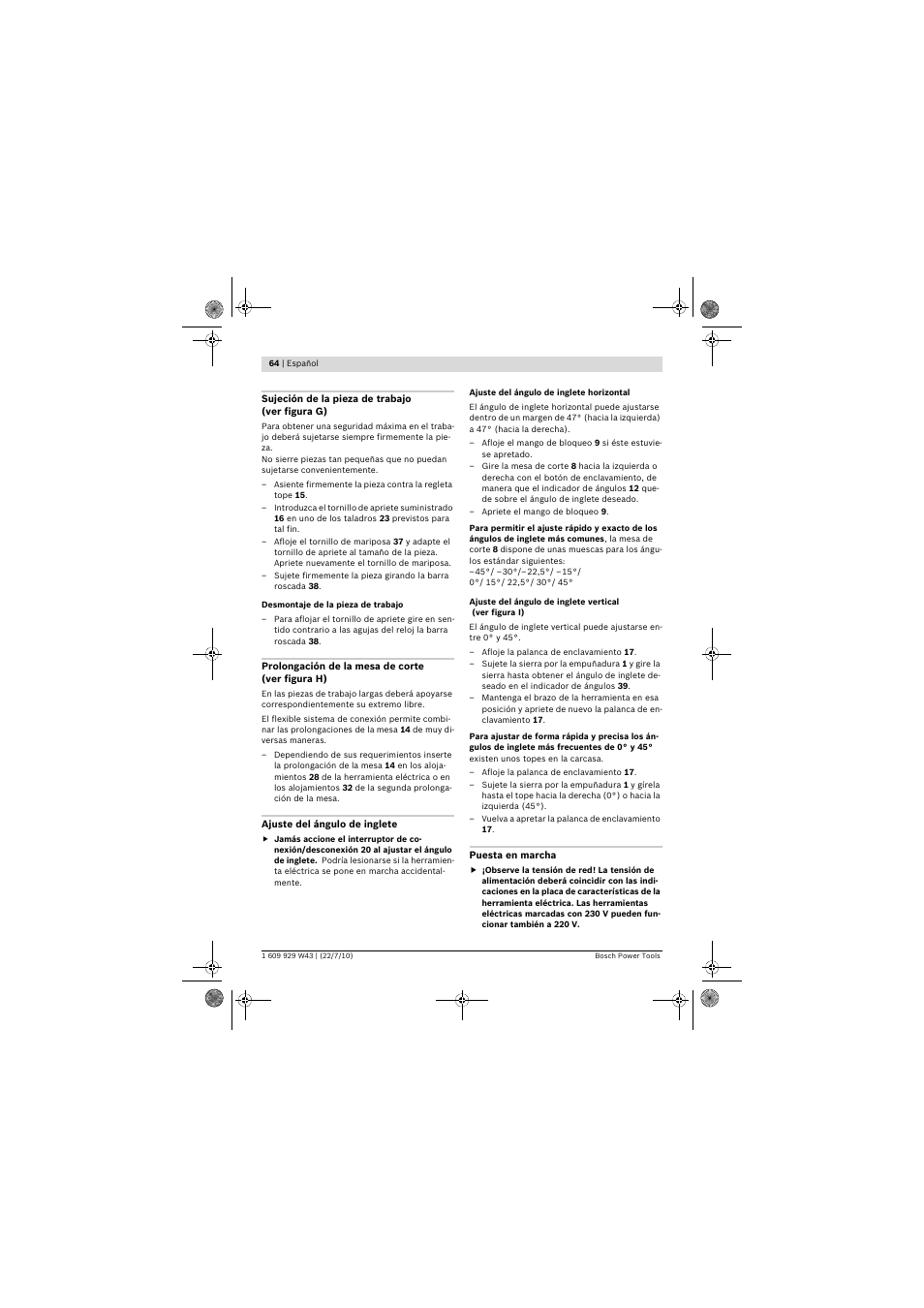 Bosch PCM 7 S User Manual | Page 64 / 384