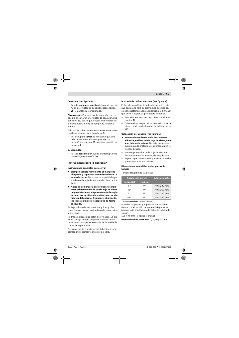 Bosch PCM 7 S User Manual | Page 65 / 384