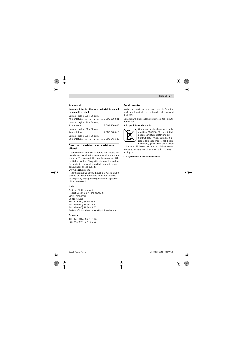 Bosch PCM 7 S User Manual | Page 97 / 384