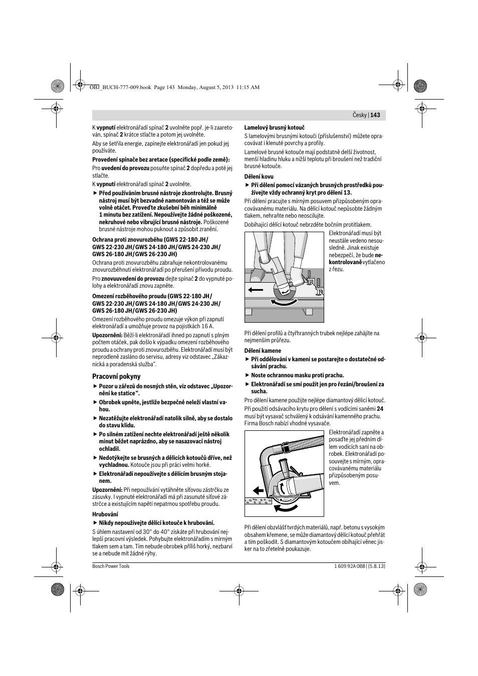 Bosch GWS 24-180 H Professional User Manual | Page 142 / 296