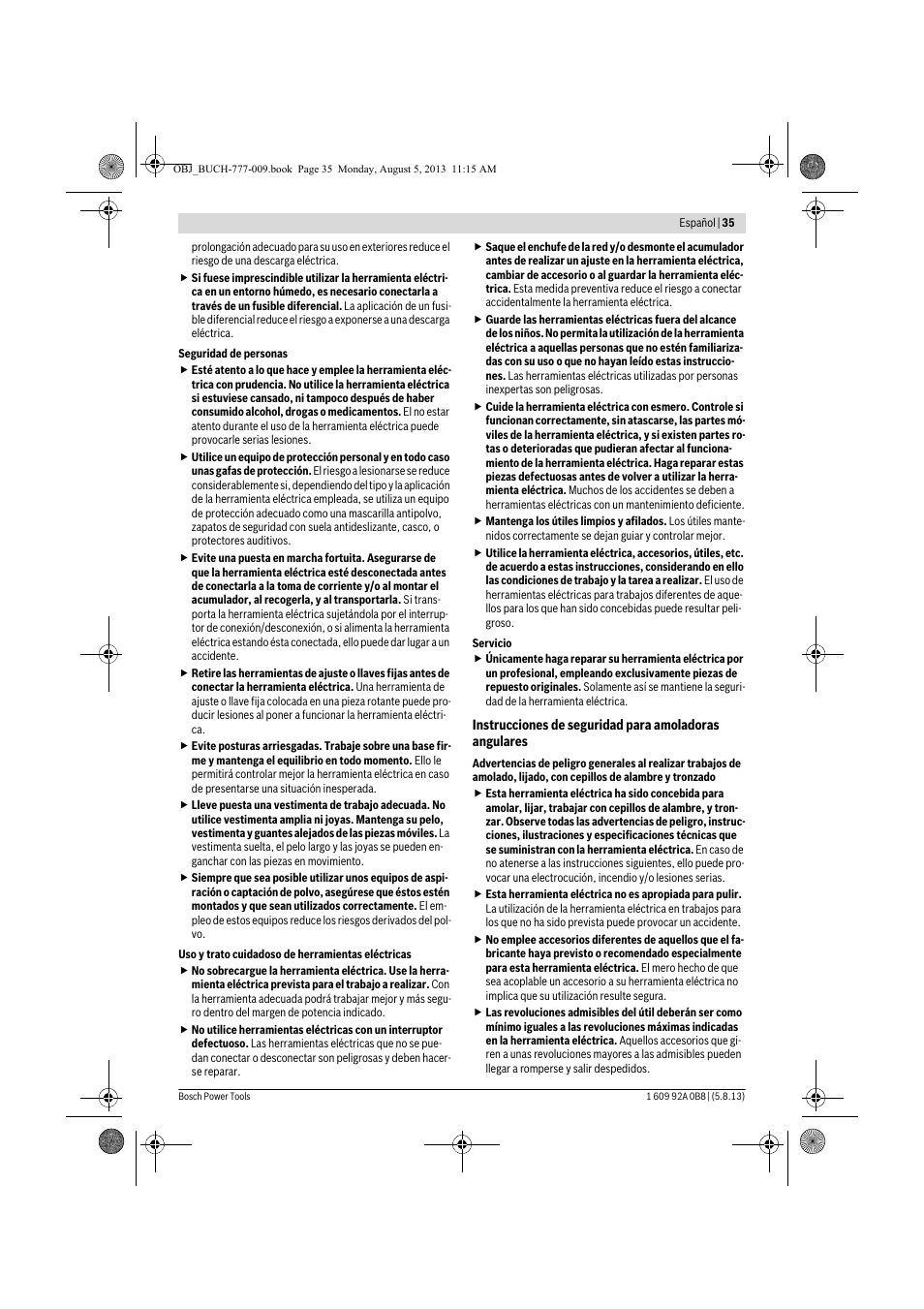 Bosch GWS 24-180 H Professional User Manual | Page 34 / 296