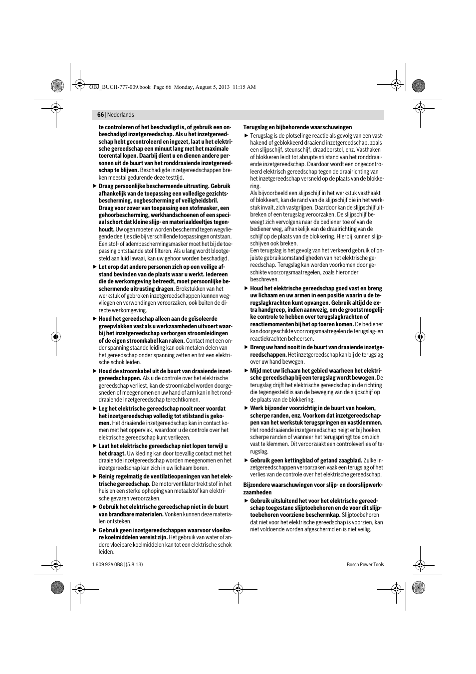 Bosch GWS 24-180 H Professional User Manual | Page 65 / 296