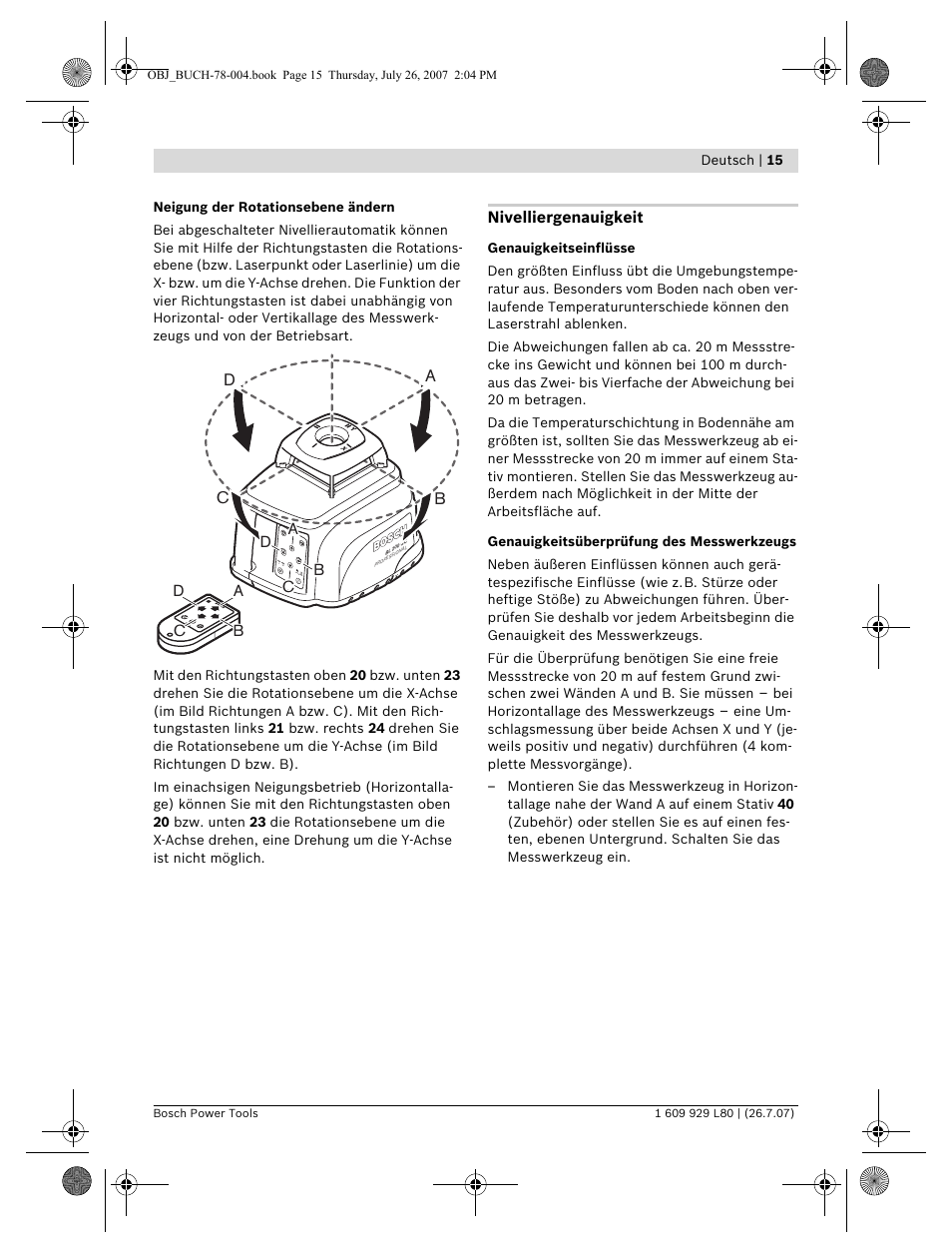 Db c | Bosch BL 200 GC Professional User Manual | Page 15 / 419