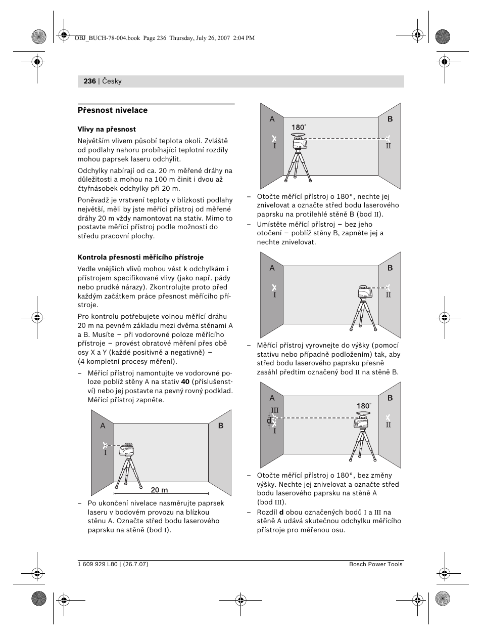 Bosch BL 200 GC Professional User Manual | Page 236 / 419