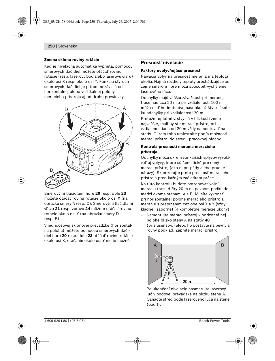 Db c | Bosch BL 200 GC Professional User Manual | Page 250 / 419