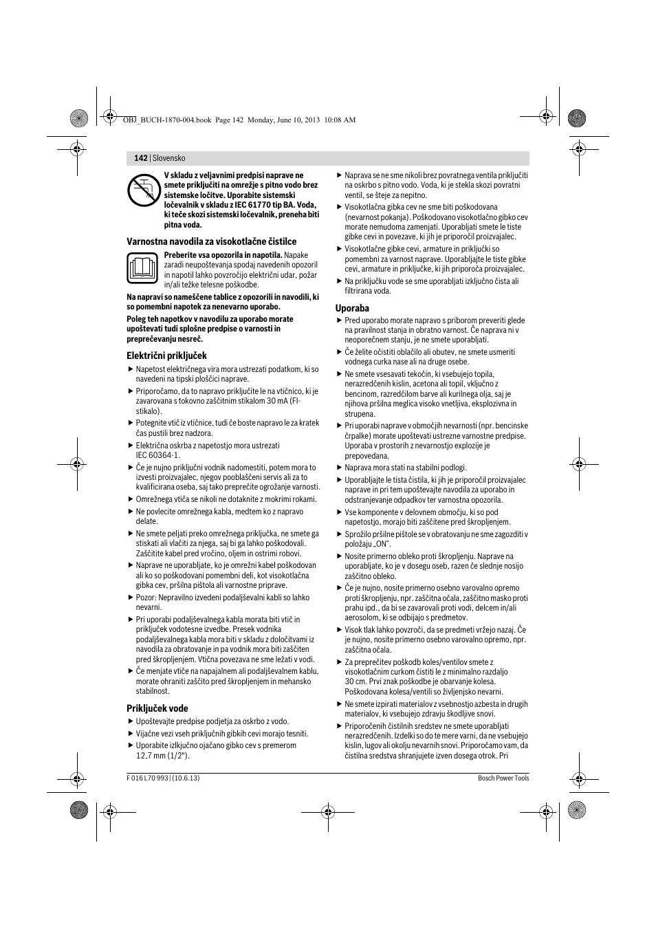 Bosch AQT 33-10 User Manual | Page 142 / 190