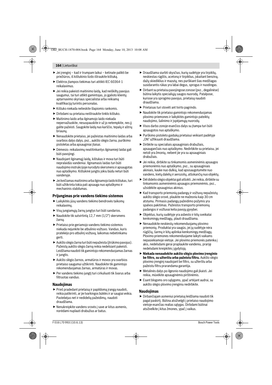 Bosch AQT 33-10 User Manual | Page 164 / 190