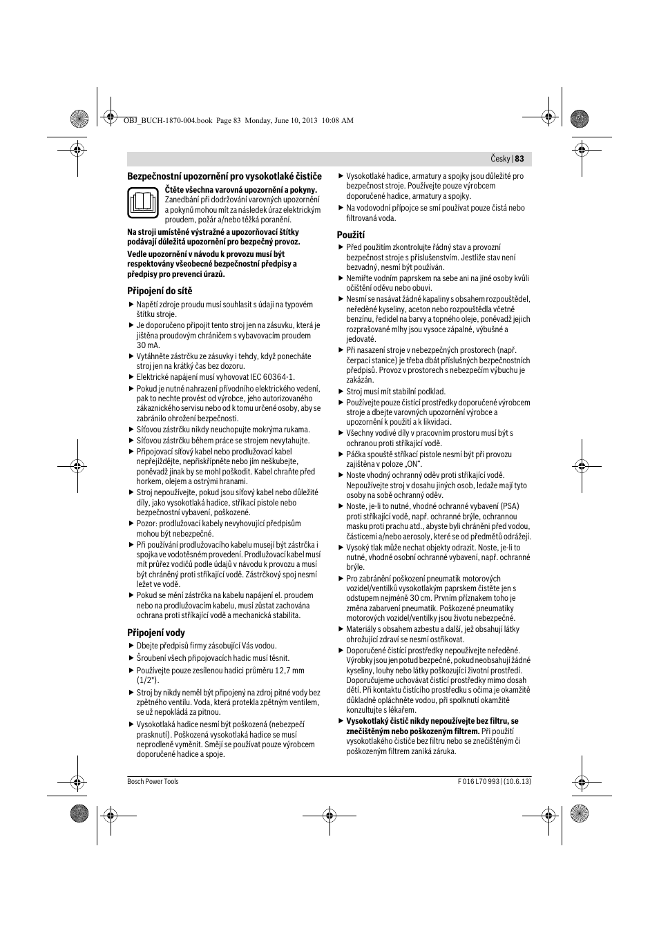 Bosch AQT 33-10 User Manual | Page 83 / 190