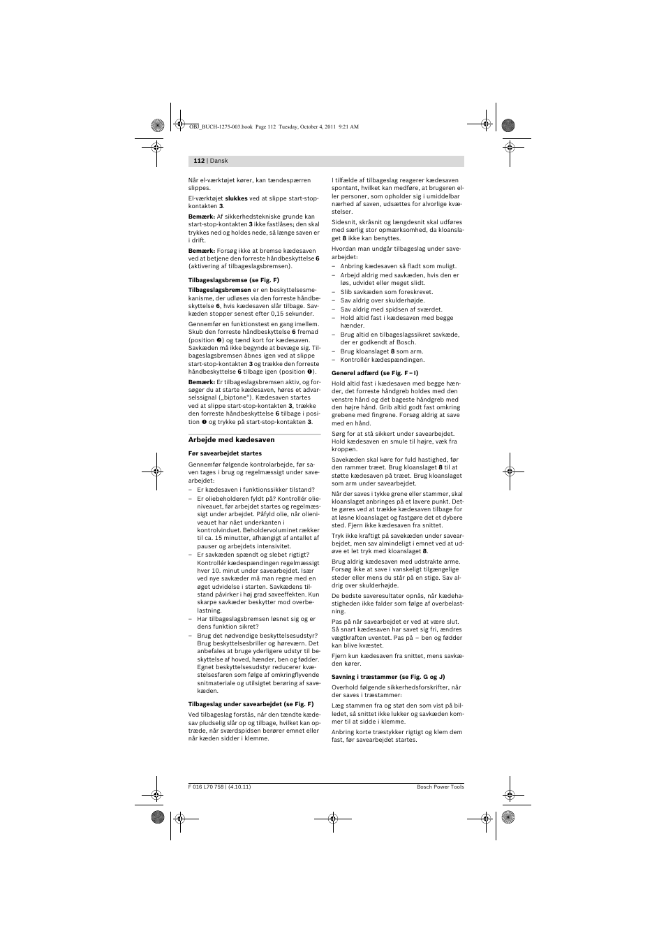 Bosch AKE 30 LI User Manual | Page 112 / 375