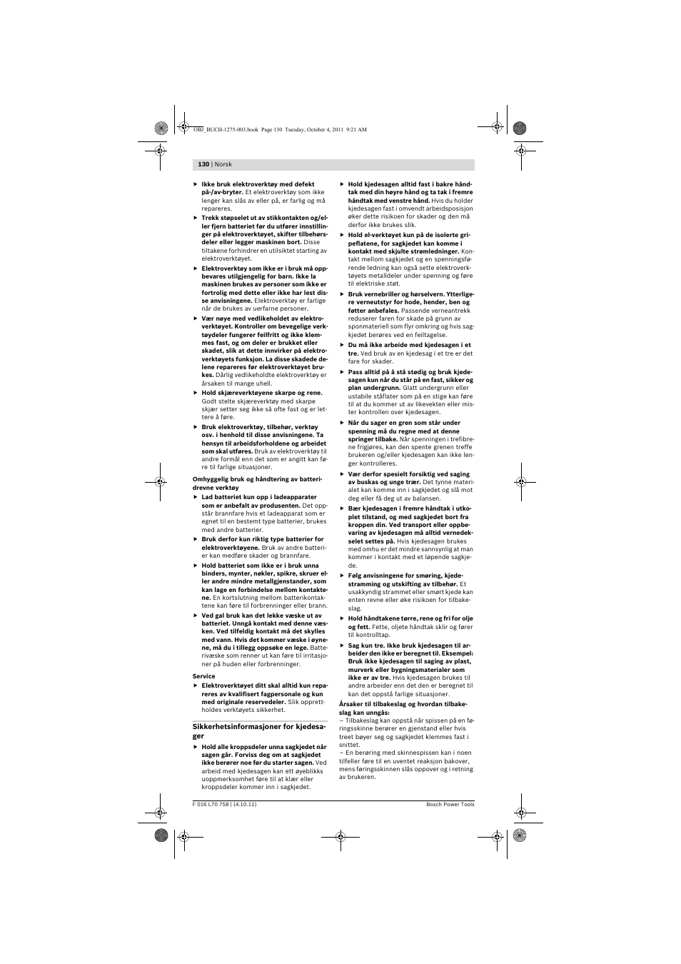 Bosch AKE 30 LI User Manual | Page 130 / 375