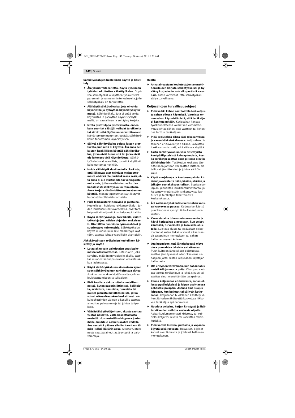 Bosch AKE 30 LI User Manual | Page 142 / 375