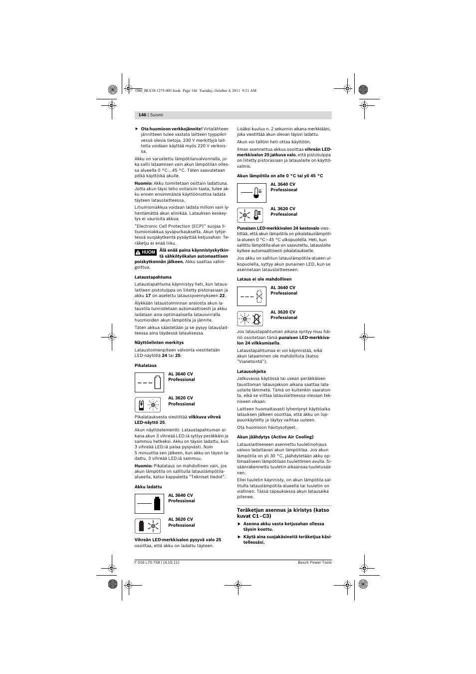 Bosch AKE 30 LI User Manual | Page 146 / 375