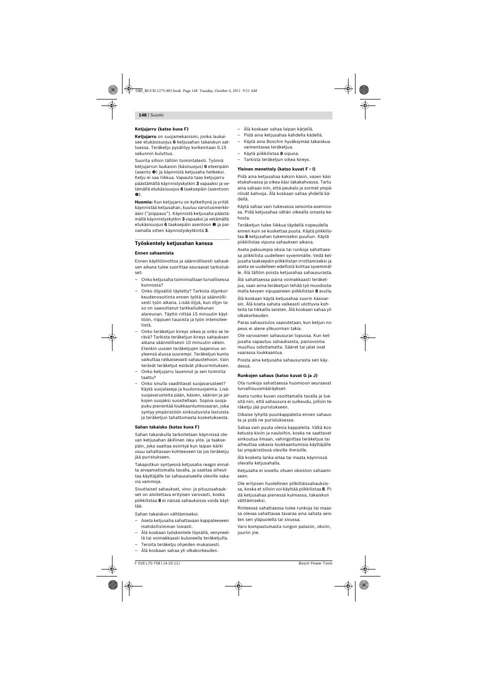 Bosch AKE 30 LI User Manual | Page 148 / 375