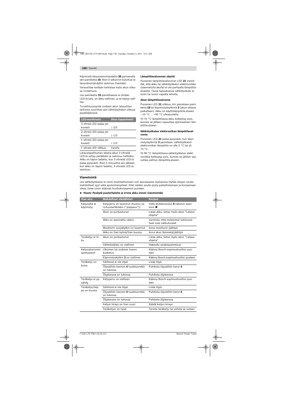 Bosch AKE 30 LI User Manual | Page 150 / 375