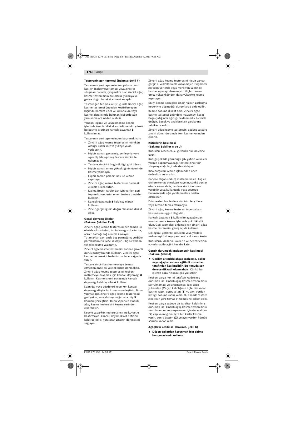 Bosch AKE 30 LI User Manual | Page 176 / 375