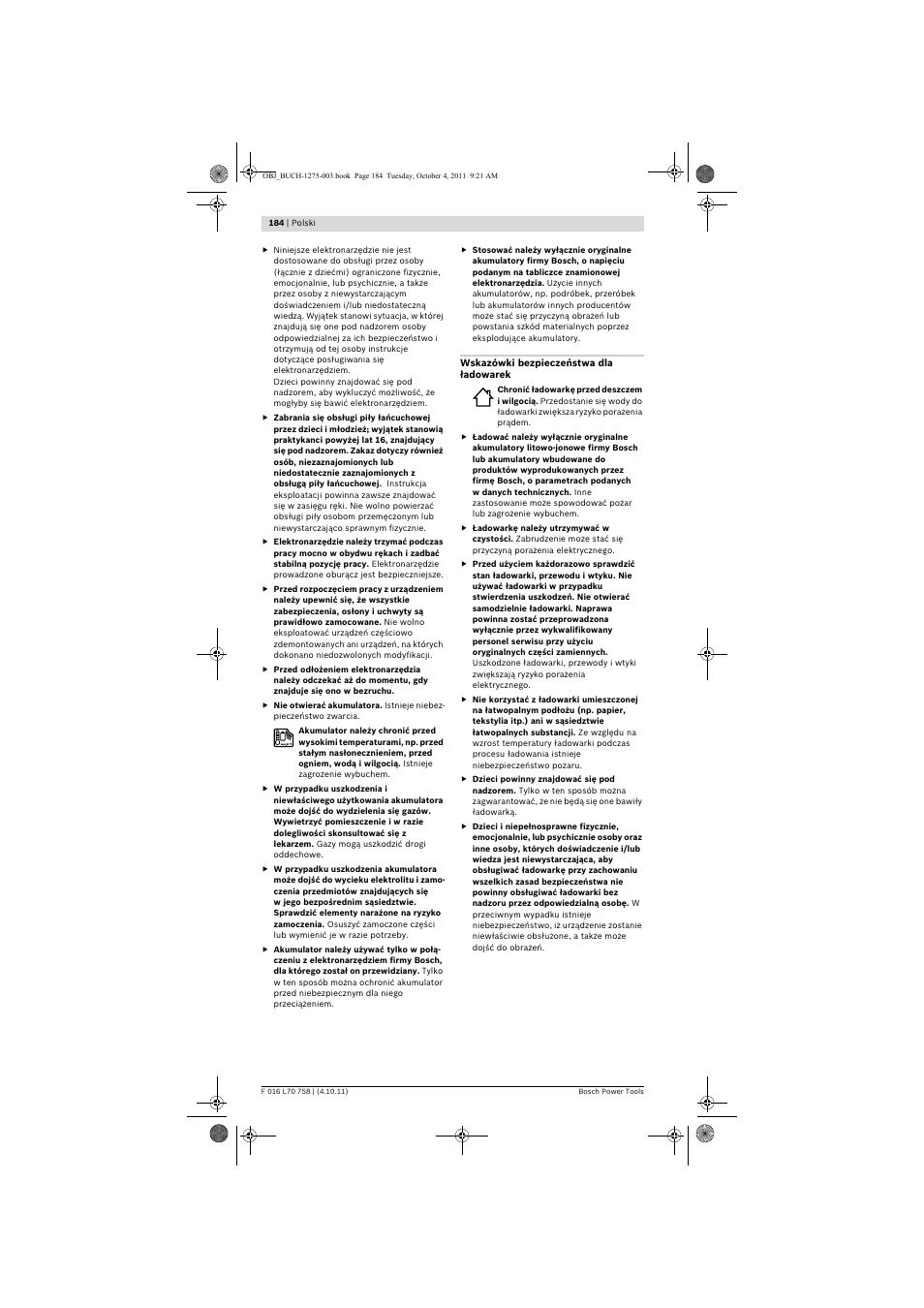 Bosch AKE 30 LI User Manual | Page 184 / 375