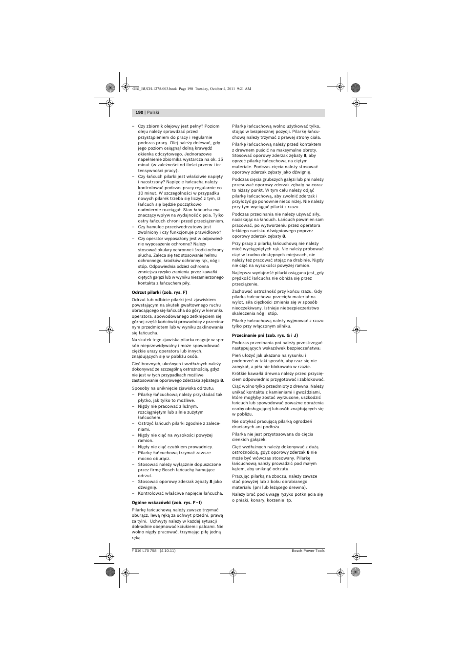 Bosch AKE 30 LI User Manual | Page 190 / 375